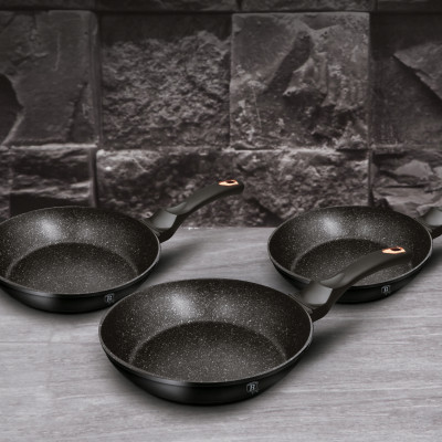 Bộ 3 chảo Berlinger Haus BH/6158F 3pcs Frypan Set 20 - 24 - 28cm