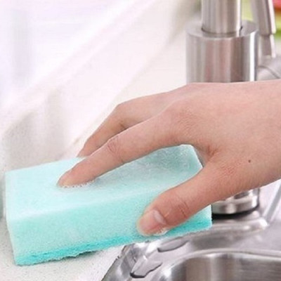 Set 05 miếng mút rửa chén bát Ohe, làm từ vải nilon không dệt giải pháp cho nhà bếp hiệu quả, đơn giản - nội địa Nhật Bản