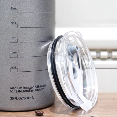 Ly Giữ Nhiệt 600ml Inox Cao Cấp Không G - Cốc Uống Nước Giữ Nhiệt Có Ống Hút Siêu Tiện Lợi Chính Hãng