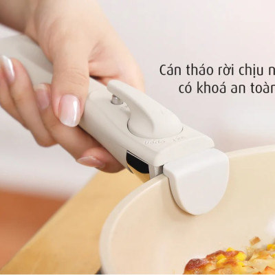 Bộ 3 nồi chảo cán rời Neoflam 