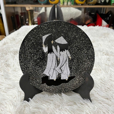 Dĩa sơn mài cao cấp Thanh Bình Lê cẩn trứng đẹp hoạ tiết đa dạng