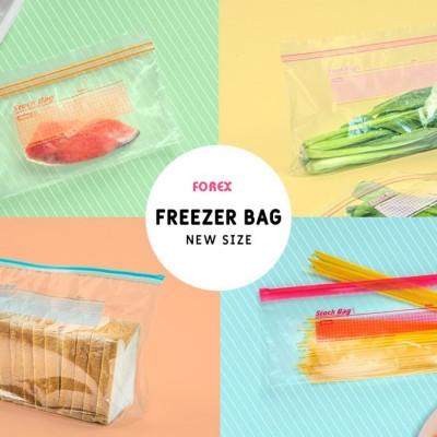 Set túi Zip bảo quản thực phẩm - Nội địa Nhật Bản