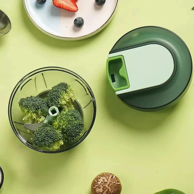 Dụng Cụ Xay Tỏi Ớt , Xay Thịt Mini Đa Năng Damas A397 - Dây Rút Chắc Chắn Dễ Dàng Sử Dụng - Thiết Kế Đế Cao Su Chống Trơn Trượt - 3 Dung Tích Phù Hợp Cho Từng Nhu Cầu Sử Dụng - Hàng Nhập Khẩu