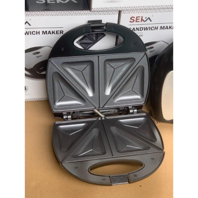 Máy kẹp nướng bánh mì sandwich SK550 Màu Đen nướng nhanh chín đều, chống dính tốt