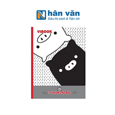 Tập Học Sinh Vibook Monokuro Boo - 200 Trang