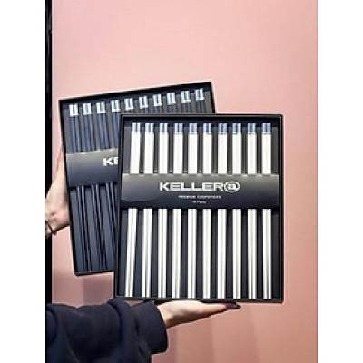 Set 10 Gác Đũa Inox 304 Keller Đức Hàng chính hãng