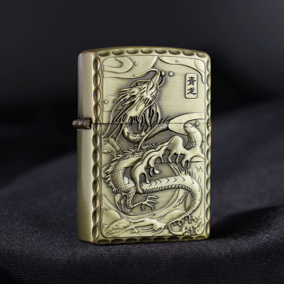 Set Vỏ Hột Quẹt Bật Lửa Xăng Đá Và Đầu Tẩu Lọc 3001-15 Tiện Lợi - Nhiều Hình