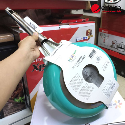 Chảo chống dính Full induction Elmich Hera đày từ size 20/24/26/28cm - Chảo chống văng dầu hàng chính hãng bảo hành 2 -10 năm
