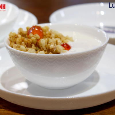 Tô Thủy Tinh Luminarc Diwali Shells 18cm cường lực, kháng vỡ - 1 cái - Q1656