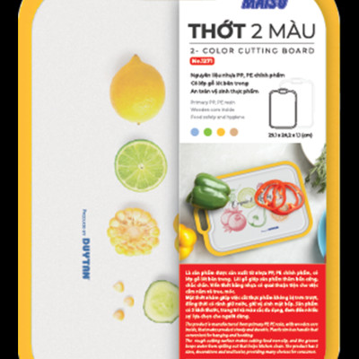 Thớt Nhựa Duy Tân Thớt 2 Màu Sản Phẩm Gia Dụng Dành Cho Gia Đình | TriTin