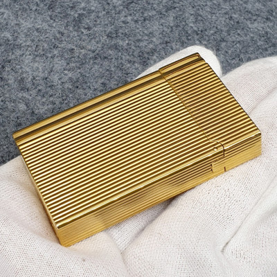 Vỏ Hột Quẹt Bật Lửa Upon Gas Đá D175V Họa Tiết Kẻ Dọc Đẹp Độc Lạ - Dùng Gas Đá Cao Cấp