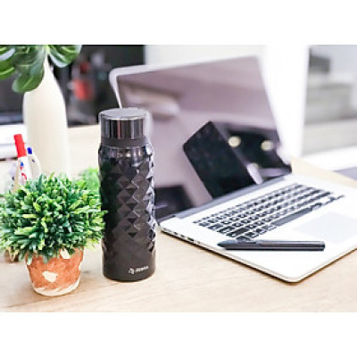 BÌNH GIỮ NHIỆT INOX DIAMOND 0.5L ZEBRA - 112638 (Màu Xám)