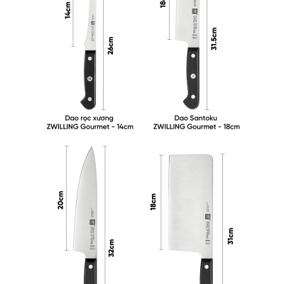 ZWILLING - Dao Chef ZWILLING Gourmet - 20cm