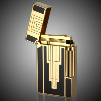 Vỏ Hột Quẹt Bật Lửa Upon D79DV Tháp Ngược Dòng 2 Lỗ Tiếng Kêu Hay Cầm Chắc Tay - Dùng Gas Đá Cao Cấp