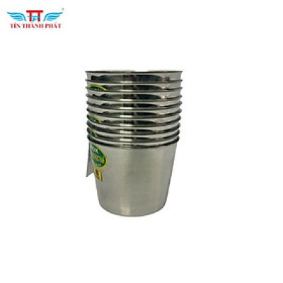 Bộ 10 ly inox đa năng Size 8cm, 9cm, 10cm, tiện lợi cho mọi loại đồ uống