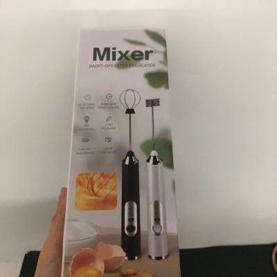 Máy tạo bọt cà phê cầm tay sạc điện, máy đánh trứng mini, máy khuấy cafe 3 cấp độ