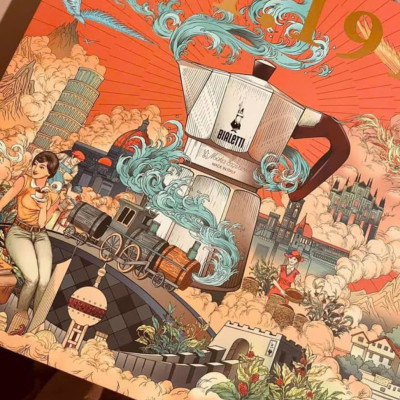 Bộ ấm cafe Bialetti Steam Age Moka Pot made in Italy Hàng chính hãng