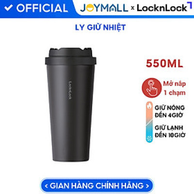 Bình Giữ Nhiệt Lock&Lock Energetic One-Touch Tumbler LHC3249 - 550ML