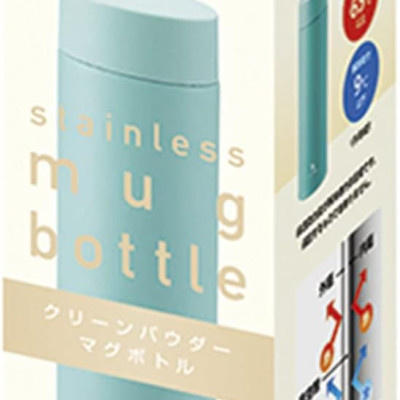 Bình giữ nhiệt Kakusei Clean Powder Vacuum 500ml cách nhiệt chân không 3 lớp kép - Hàng nội địa Nhật 