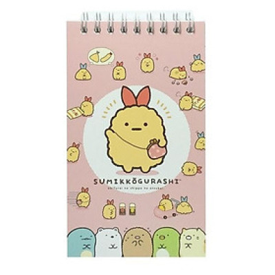 Sổ Lò Xo Bỏ Túi Upside 4 Sumikko Gurashi - Mẫu 2