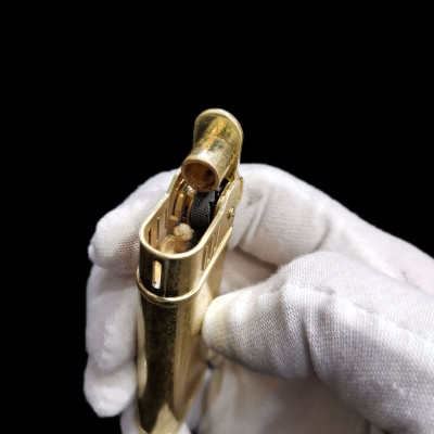 Vỏ Hột Quẹt Bật Lửa Xăng Đá Đánh Lửa Tự Động YuBang YB-JF Thiết Kế Mới Đẹp Độc Lạ - Dùng Xăng Bấc Đá Cao Cấp