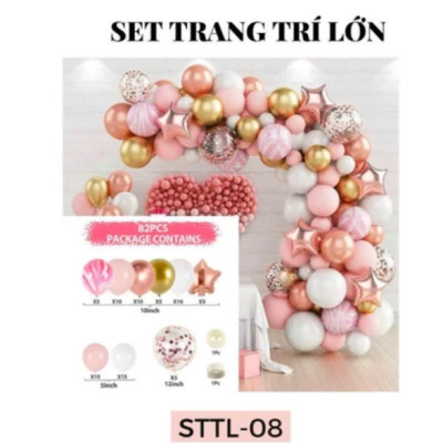 Set bóng bay Party Home trang trí sinh nhật đám cưới