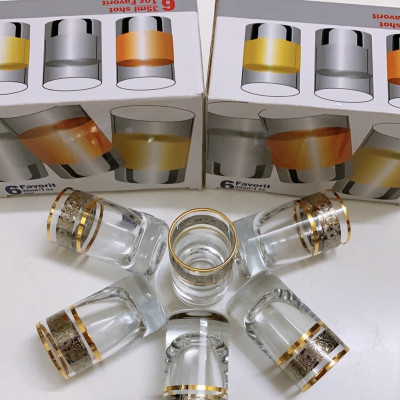 BỘ 6 LY TIỆP VÂN KHẢM CAO CẤP-35ML