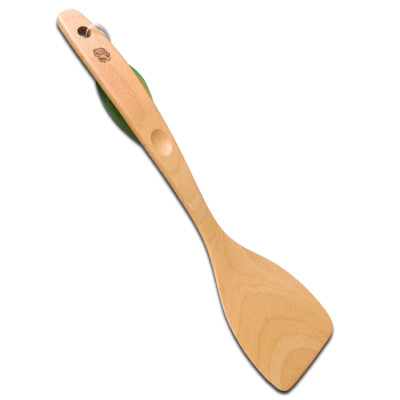 Sạn Gỗ TS10 Xẻng Cán Dài Dùng Để Chiên Xào Đảo Trở Thức Ăn - Đồ Gỗ Nhà Bếp Thương Hiệu Trường Sơn