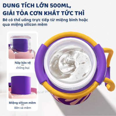 Bình nước thể thao có thể xịt khoáng Mideer Portable Spray Cup