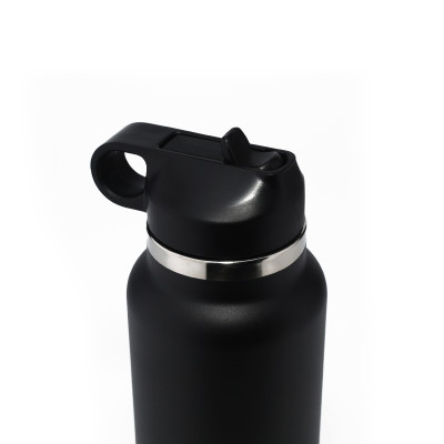 Bình Giữ Nhiệt Rinfere Với Combo 2 Nắp, Dụng Cụ Vệ Sinh Ống Hút (950ml) - Khắc Tên Theo Yêu Cầu