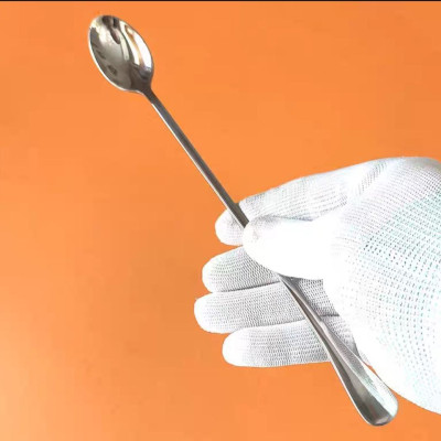 Sét 6 thìa muỗng cà phê khuấy đồ uống inox cao cấp - dài 24cm