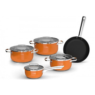 Bộ nồi inox Arber ORANGE Hàng Chính hãng