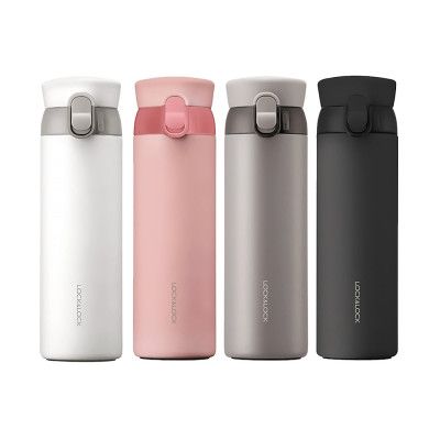 Bình Giữ Nhiệt LocknLock Wannabe One Touch 450ml LHC3240, Hàng chính hãng, nắp bật 1 chạm - JoyMall