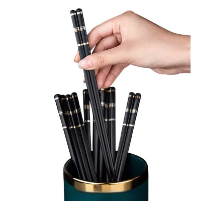 Vỉ 10 Đôi Đũa Kháng Khuẩn 3 Sọc , Hàng Chuẩn Xuất Nhật , Thiết Kế Chống Trượt Được Sử Dụng Phổ Biến Rộng Rãi Ở Nhà Hàng , Khách Sạn , Trong Gia Đình - Hàng cao cấp