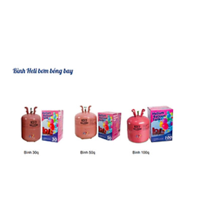 Bơm bóng khí bay heli an toàn - Trang trí sinh nhật, tiệc.