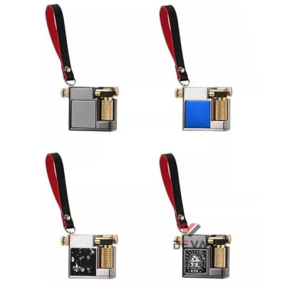 Vỏ hộp quẹt bật lửa xăng đá CF-715 có móc treo chìa khóa 