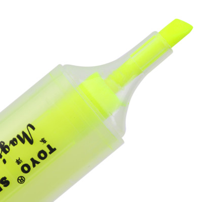 Vỉ 3 Cây Viết Dạ Quang Toyo - Vàng