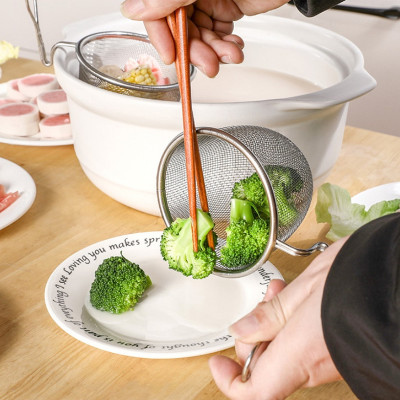 Vợt nhúng/ Rây lọc thực phẩm inox Echo Misokoshi - Hàng nội địa Nhật Bản |#Mẫu Mới| |#Dụng cụ nhà bếp đa năng|