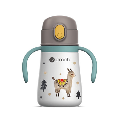 Bình giữ nhiệt baby inox 316 Elmich EL8317 dung tích 360ml - Hàng Chính Hãng