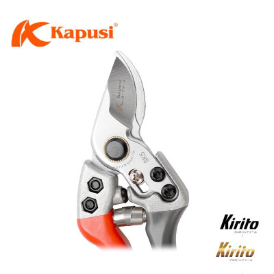 Kéo cắt cành trợ lực Nhật Kapusi Japan lưỡi thép SK-5 k8651
