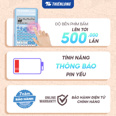 Máy tính khoa học Thiên Long Flexio Fx799VN