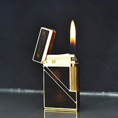 Vỏ Hột Quẹt Bật Lửa Upon Gas Đá D213V Họa Tiết Sơn Mài Kim Tuyến In logo Đẹp Độc Lạ - Dùng Gas Đá Cao Cấp