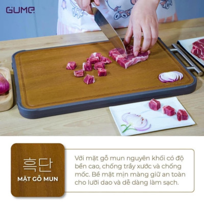 Thớt 2 mặt Gume TGI - 01 Hàn Quốc Hàng chính hãng