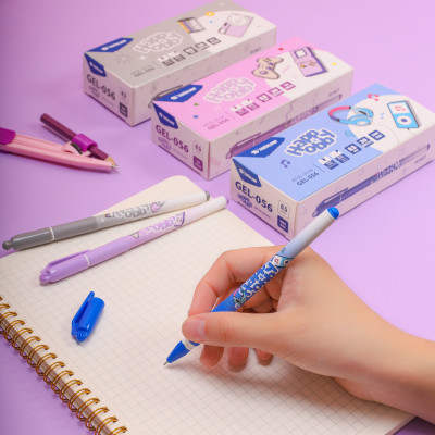 Combo 5/10/20 Bút gel Thiên Long Happy Obby GEL-056