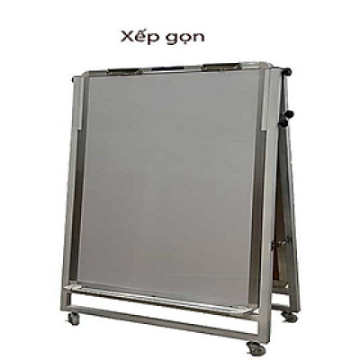 Bảng Flipchart 2 Mặt Viết Bút Lông Cao cấp Ấn Độ Bavico - Trắng 80x120cm