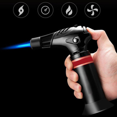 Vỏ Hột Quẹt Bật Lửa Gas Khò Để Bàn 1 Tia Cực Mạnh  H193 Nút Bấm Tiện Lợi - Nhiều Màu(KHÔNG CHỨA GAS/XĂNG)