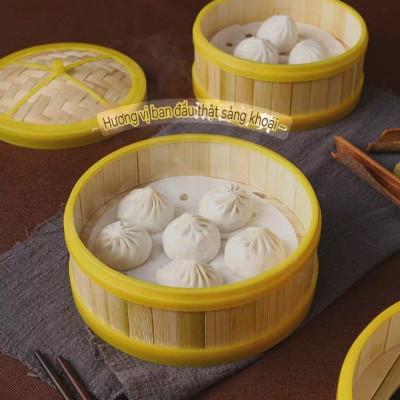 XỬNG HẤP BẰNG TRE TỰ NHIÊN – CHẮC CHẮN, ĐẸP MẮT, AN TOÀN CHO SỨC KHỎE 