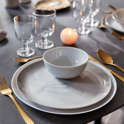 Bộ 6 chén thủy tinh Luminarc Diwali Granit Marble 12cm - P9837