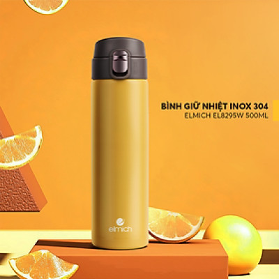 Bình giữ nhiệt Elmich inox 304 EL-8295 dung tích 500ml - Hàng chính hãng
