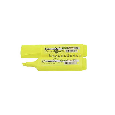 Bút Dạ Quang Màu Hernidex FHL-923 - Vàng